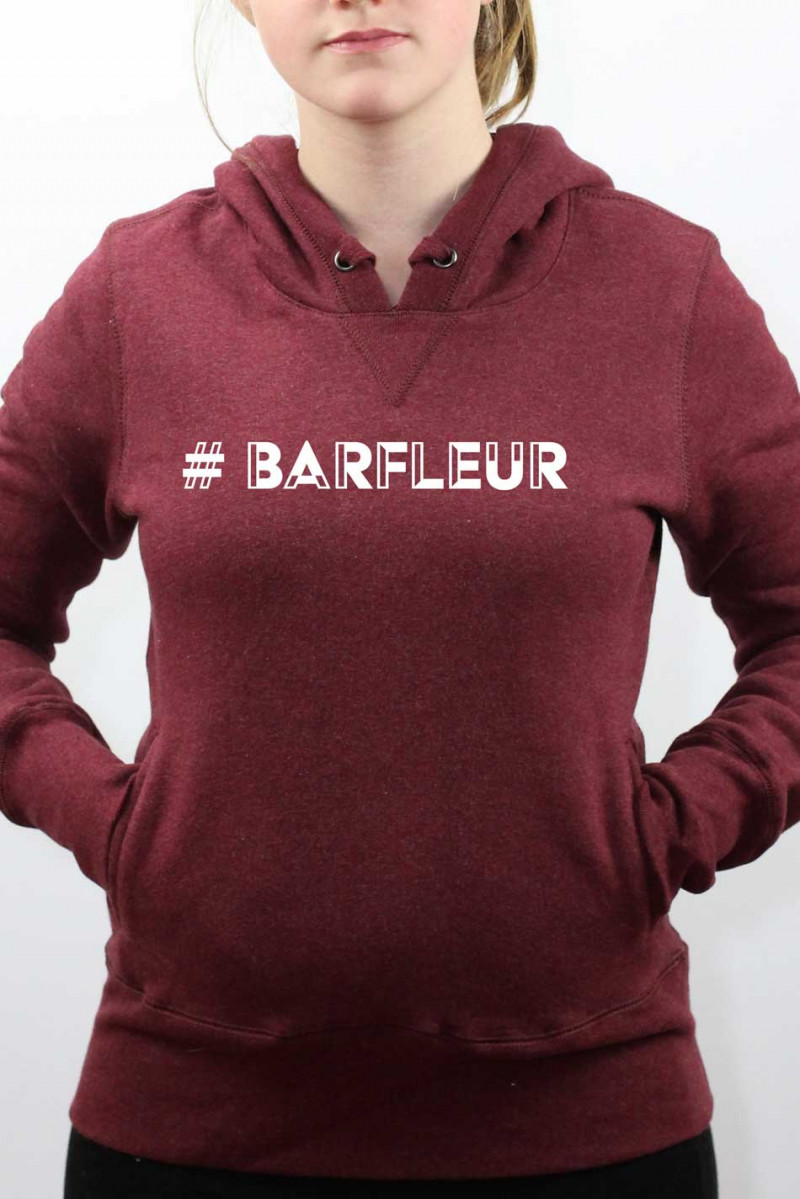 Sweat capuche - Hashtag Barfleur